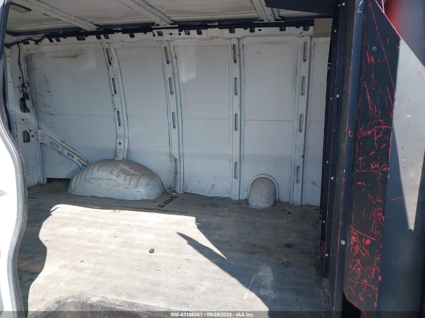 2013 Chevrolet Express 2500 Work Van VIN: 1GCWGFBA2D1115469 Lot: 43106361