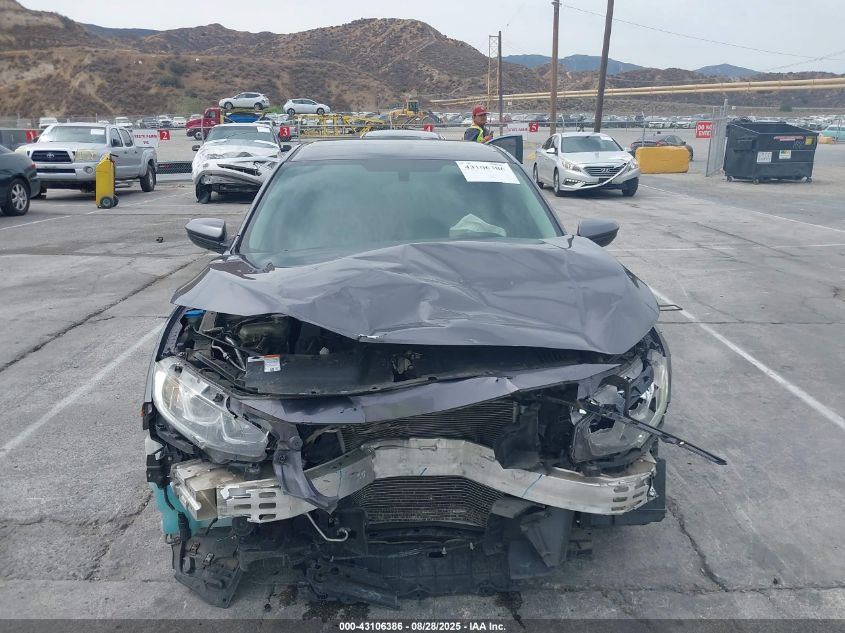 2017 Honda Civic Lx VIN: 19XFC2F5XHE018606 Lot: 43106386