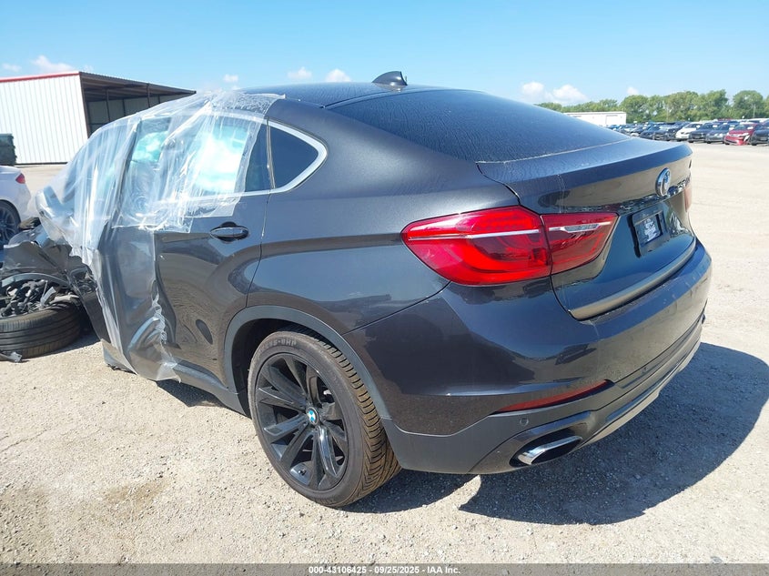 Vin: 5uxku6c5xh0s99594, lot: 43600718, bmw x6 xdrive50i 20173