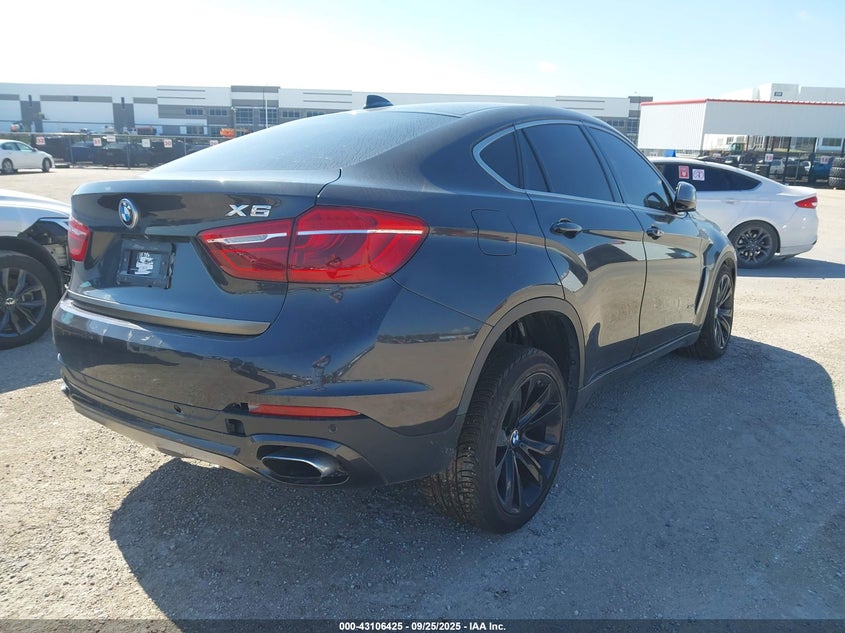Vin: 5uxku6c5xh0s99594, lot: 43600718, bmw x6 xdrive50i 20174