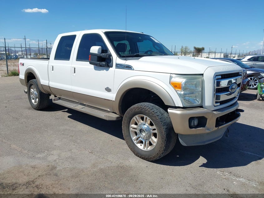 Vin: , lot: 43600971, ford f-250 lariat 2012 img_1