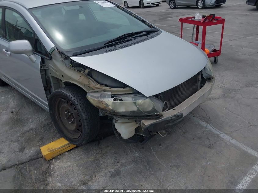 2009 Honda Civic Lx VIN: 2HGFA16509H345930 Lot: 43106859