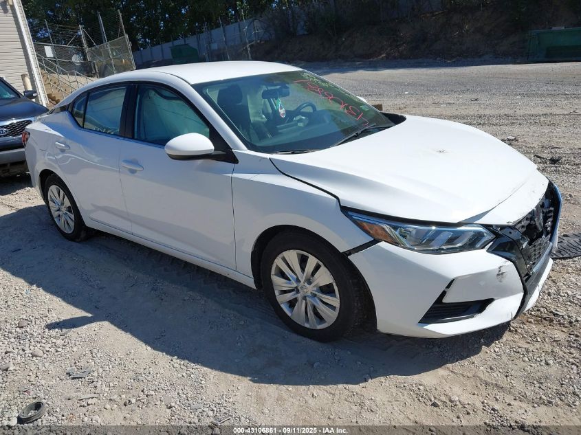 2022 NISSAN SENTRA S XTRONIC CVT - 3N1AB8BV9NY271855