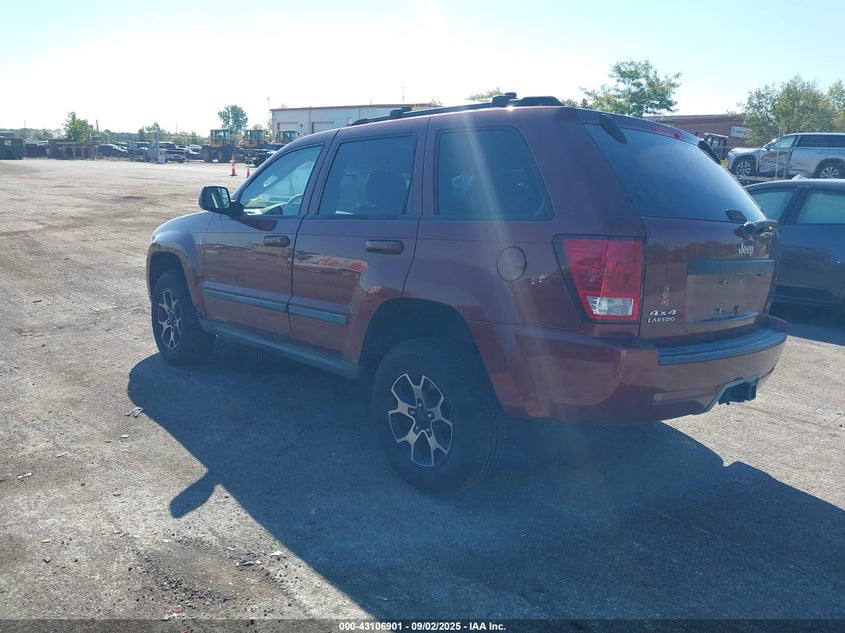 2007 Jeep Grand Cherokee Laredo red other flexible 1J8HR48P27C628788 photo #4