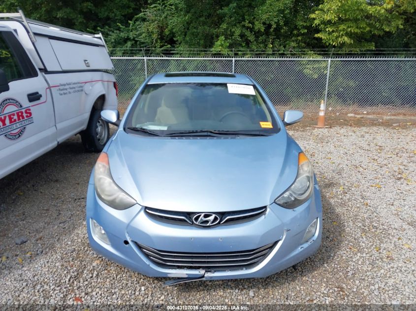 2012 Hyundai Elantra Limited (Ulsan Plant) VIN: KMHDH4AE1CU354940 Lot: 43107036