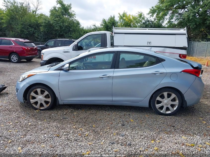 2012 Hyundai Elantra Limited (Ulsan Plant) VIN: KMHDH4AE1CU354940 Lot: 43107036