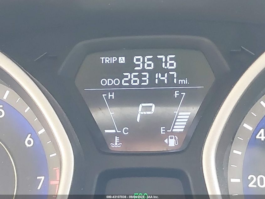 2012 Hyundai Elantra Limited (Ulsan Plant) VIN: KMHDH4AE1CU354940 Lot: 43107036