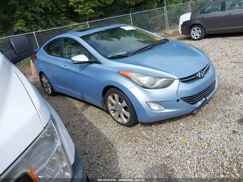 KMHDH4AE1CU354940 2012 Hyundai Elantra Limited (Ulsan Plant) auction photo 1