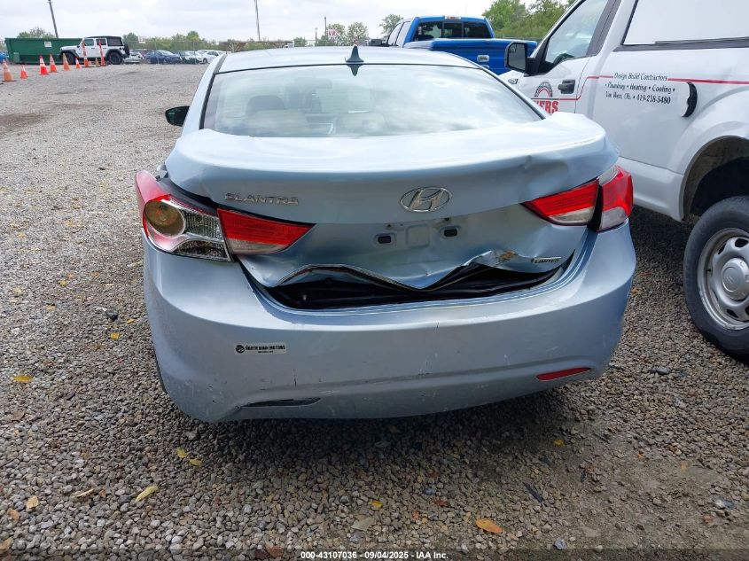 2012 Hyundai Elantra Limited (Ulsan Plant) VIN: KMHDH4AE1CU354940 Lot: 43107036