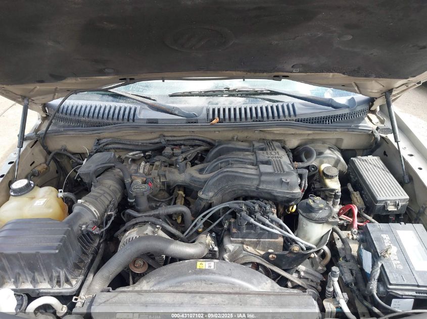 2004 Mercury Mountaineer VIN: 4M2DU86K840J10171 Lot: 43107102