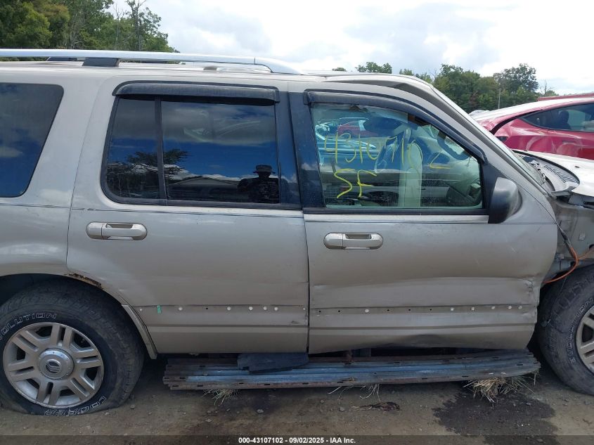 2004 Mercury Mountaineer VIN: 4M2DU86K840J10171 Lot: 43107102