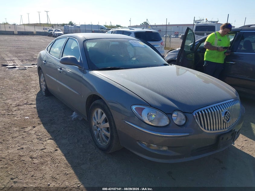 2009 Buick Lacrosse Cx grey sedan gasoline 2G4WC582391212036 photo #1
