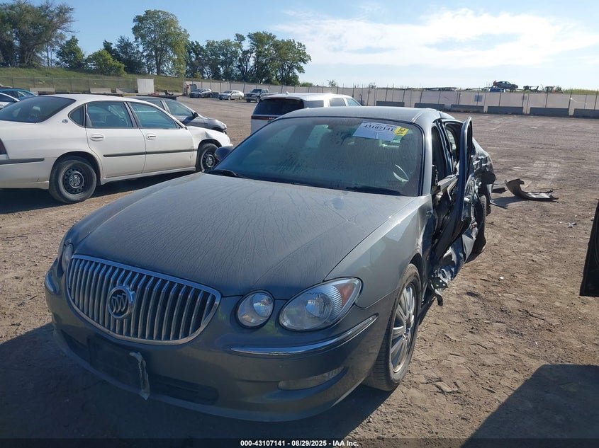 2009 Buick Lacrosse Cx grey sedan gasoline 2G4WC582391212036 photo #3