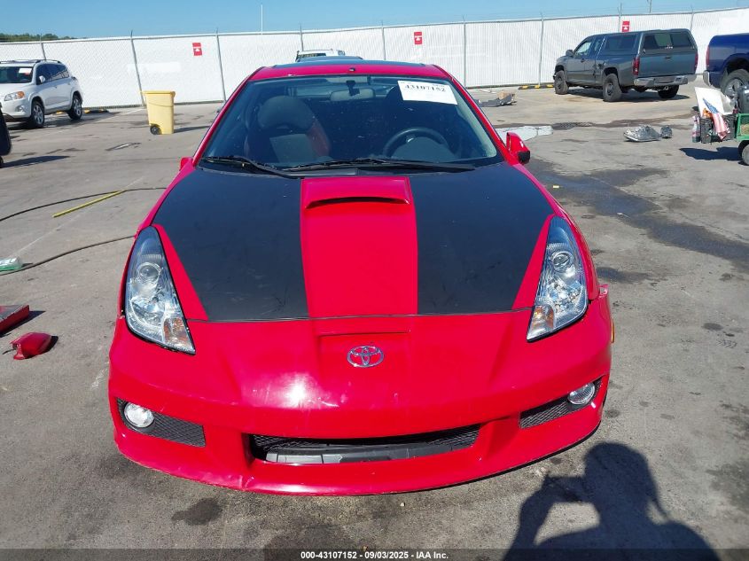 2005 Toyota Celica Gt VIN: JTDDR32T950181736 Lot: 43107152