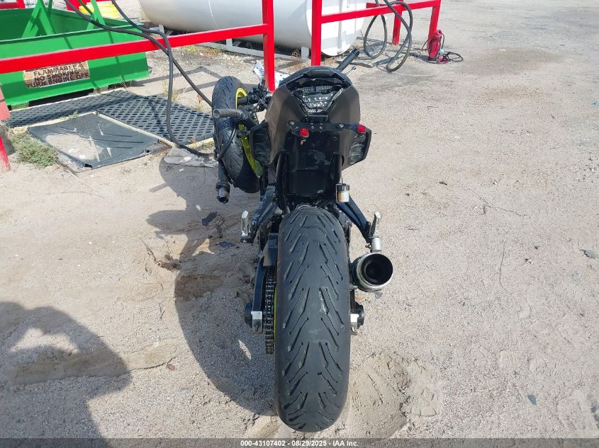 2016 Yamaha Fz07 VIN: JYARM06E3GA010018 Lot: 43107402