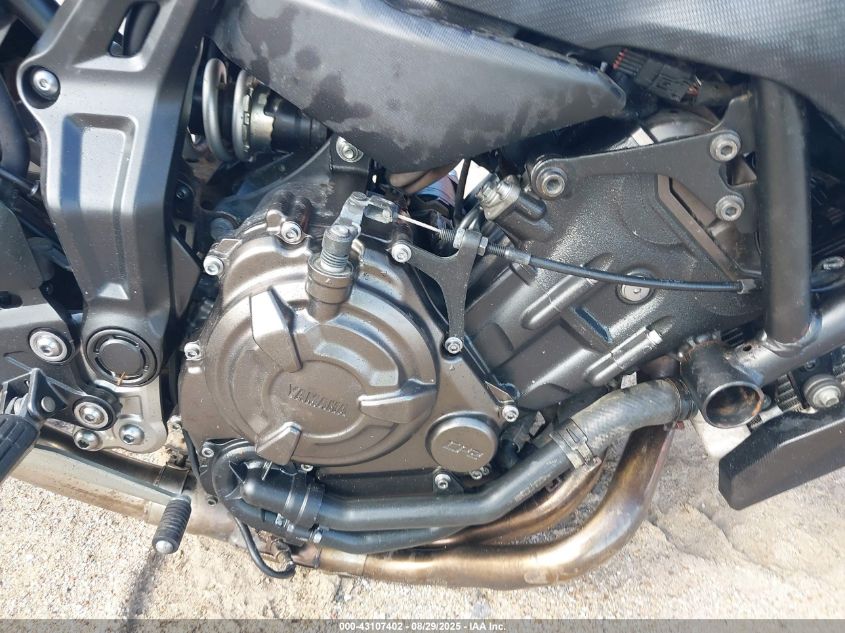 2016 Yamaha Fz07 VIN: JYARM06E3GA010018 Lot: 43107402