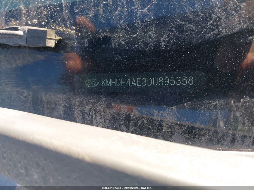 2013 Hyundai Elantra Gls/Limited VIN: KMHDH4AE3D4895358 Lot: 43107403