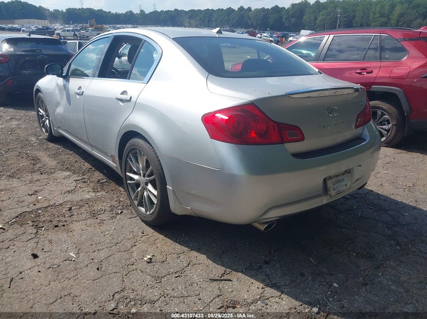 2007 Infiniti G35 Journey silver sedan gasoline JNKBV61E57M701576 photo #4