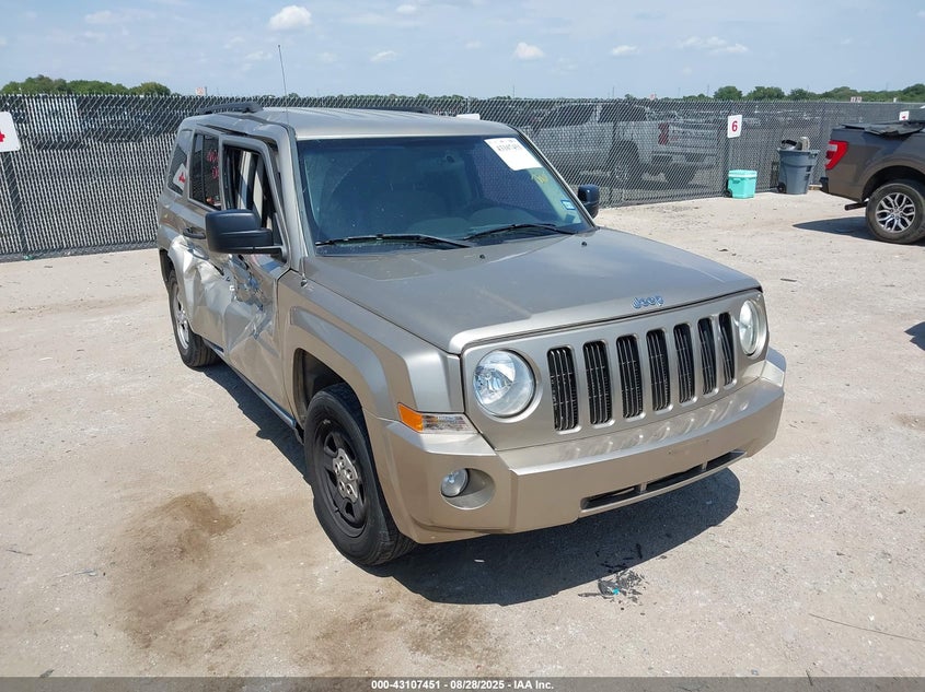 1J4NT1GB8AD625129 2010 Jeep Patriot Sport auction photo 1
