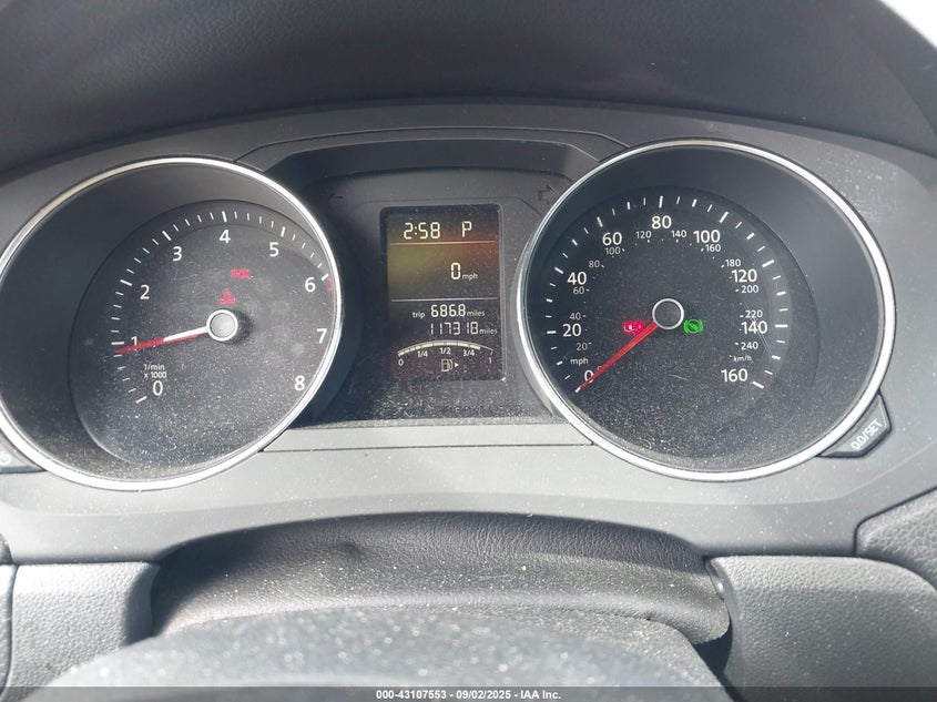 2015 VOLKSWAGEN JETTA 2.0L S - 3VW2K7AJ2FM410305