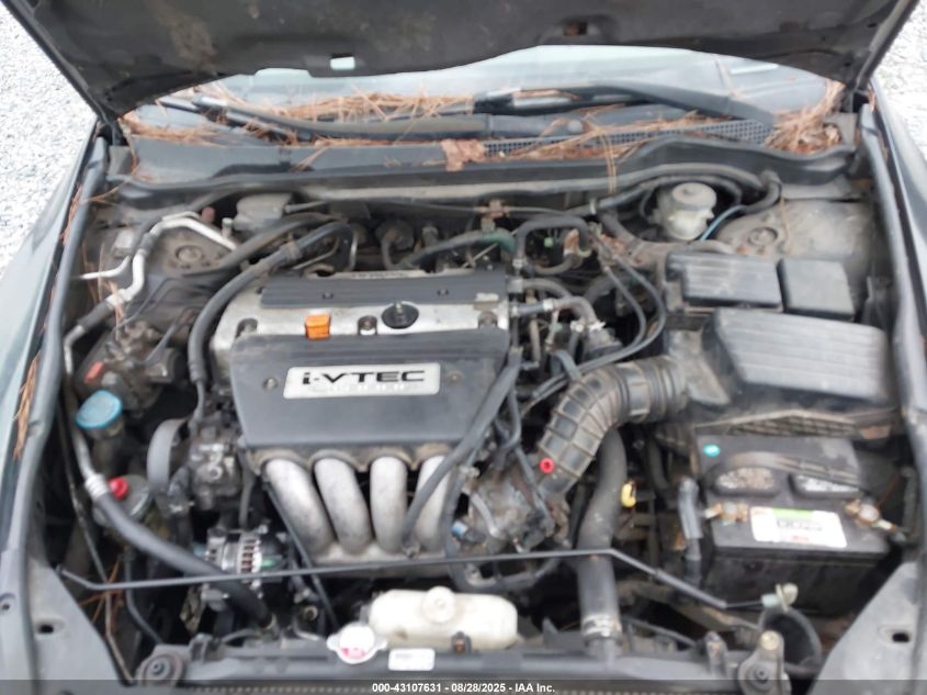 2003 Honda Accord 2.4 Lx VIN: 1HGCM56453A122295 Lot: 43107631