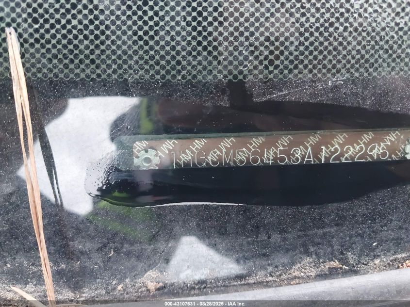 2003 Honda Accord 2.4 Lx VIN: 1HGCM56453A122295 Lot: 43107631