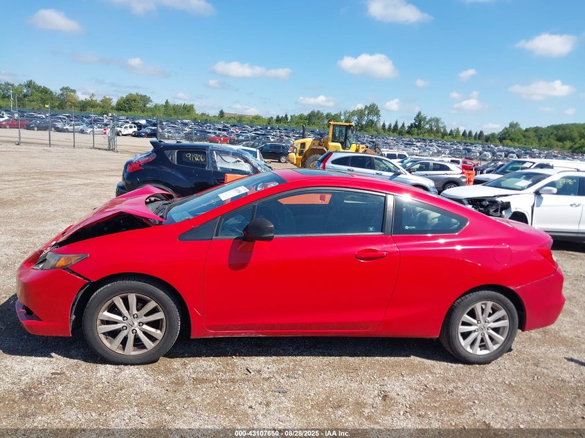 2012 Honda Civic Ex VIN: 2HGFG3B89CH542581 Lot: 43107650