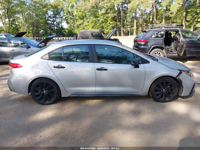 2022 TOYOTA COROLLA SE NIGHTSHADE EDITION - 5YFS4MCEXNP137181