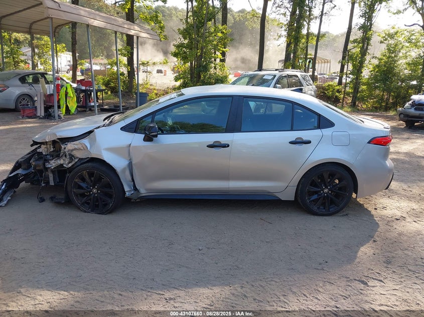 2022 TOYOTA COROLLA SE NIGHTSHADE EDITION - 5YFS4MCEXNP137181