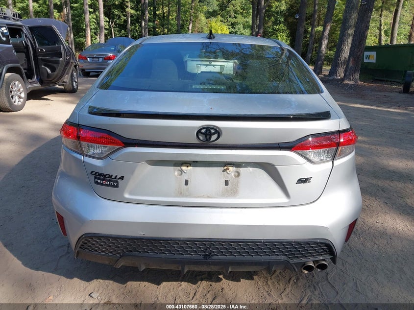 2022 TOYOTA COROLLA SE NIGHTSHADE EDITION - 5YFS4MCEXNP137181