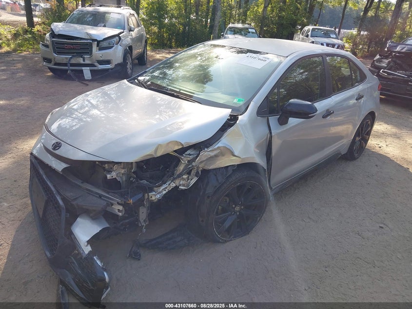 2022 TOYOTA COROLLA SE NIGHTSHADE EDITION - 5YFS4MCEXNP137181