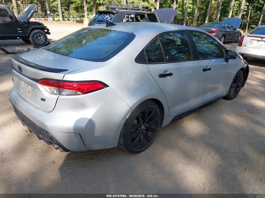 2022 TOYOTA COROLLA SE NIGHTSHADE EDITION - 5YFS4MCEXNP137181