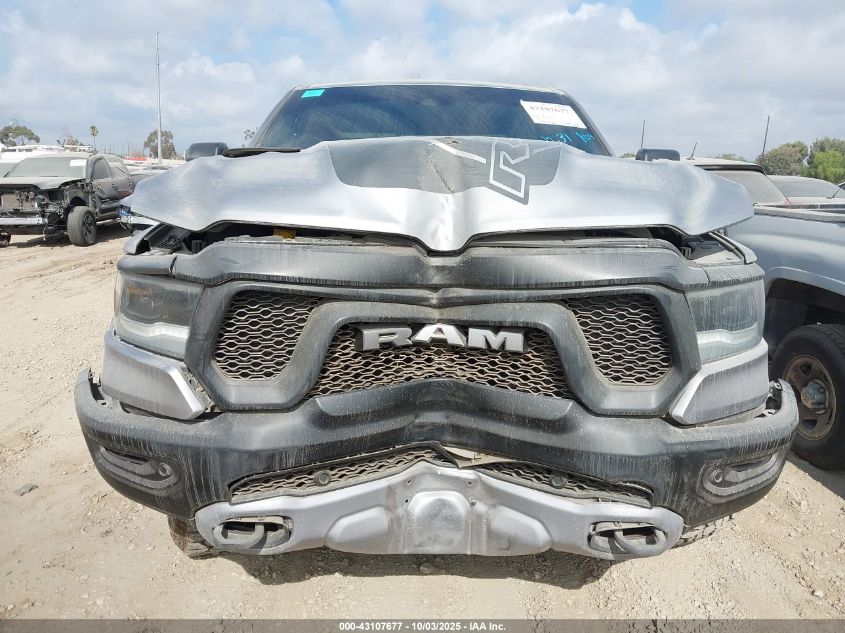 2021 Ram 1500 Rebel 4X4 5'7 Box VIN: 1C6SRFLT2MN814299 Lot: 43107677