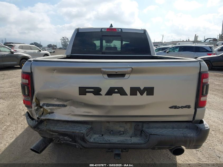 2021 Ram 1500 Rebel 4X4 5'7 Box VIN: 1C6SRFLT2MN814299 Lot: 43107677