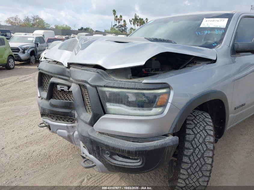 2021 Ram 1500 Rebel 4X4 5'7 Box VIN: 1C6SRFLT2MN814299 Lot: 43107677