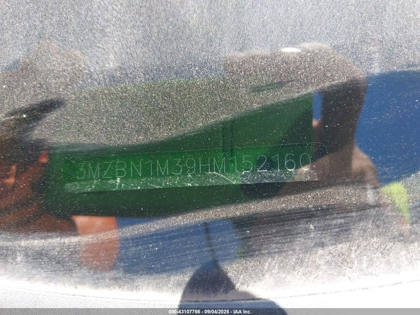 2017 Mazda Mazda3 Grand Touring VIN: 3MZBN1M39HM152160 Lot: 43107756