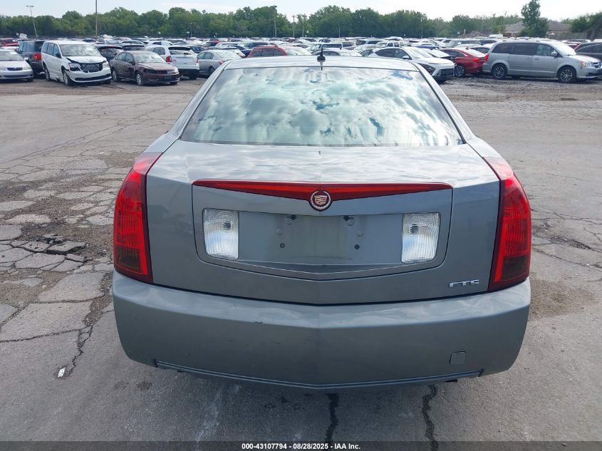 2005 Cadillac Cts Standard VIN: 1G6DP567950191281 Lot: 43107794