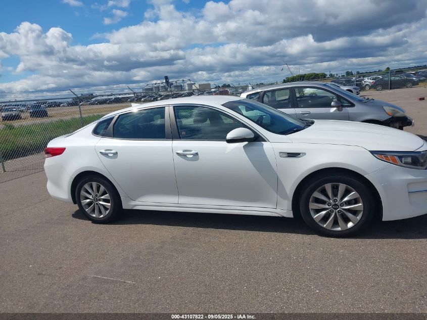 2018 Kia Optima Lx VIN: 5XXGT4L3XJG269299 Lot: 43107822