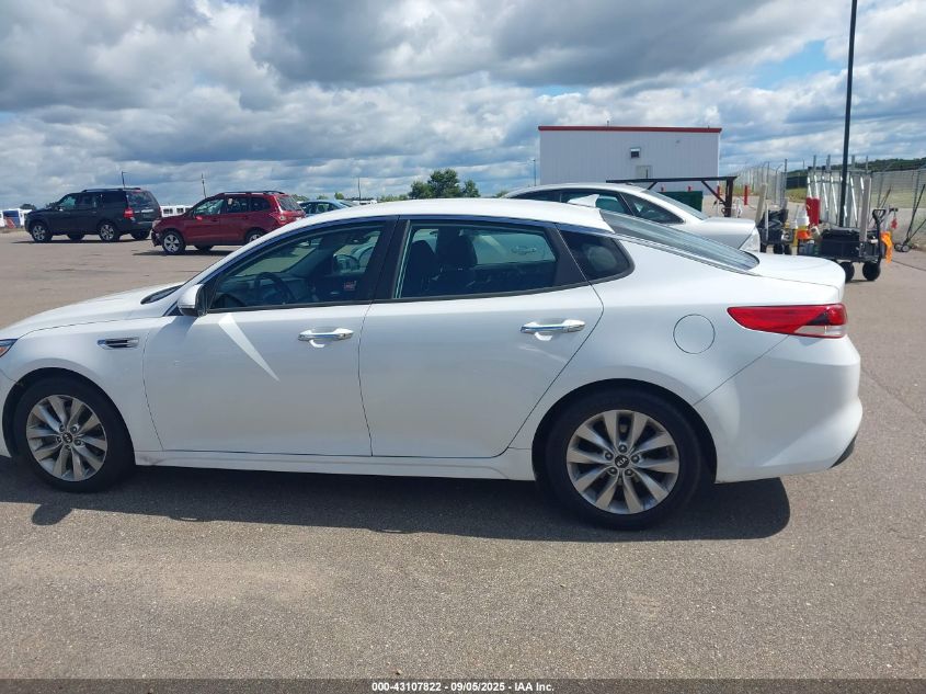 2018 Kia Optima Lx VIN: 5XXGT4L3XJG269299 Lot: 43107822