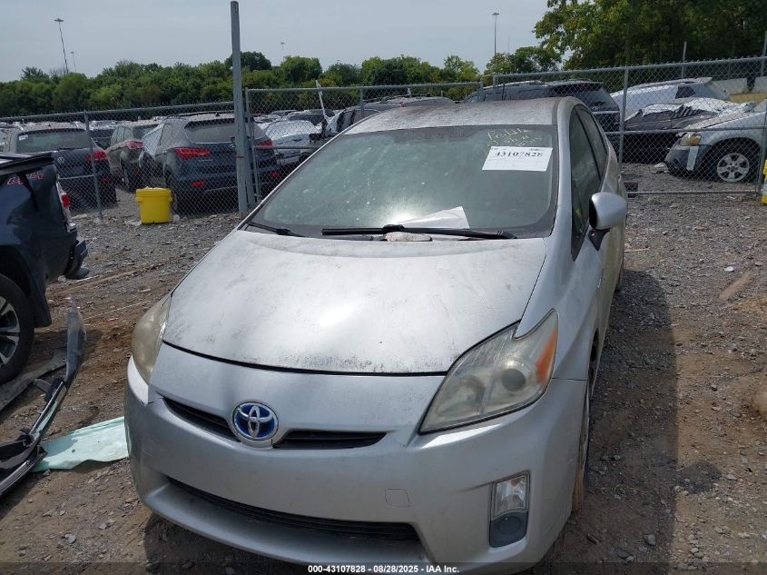 2011 Toyota Prius Three VIN: JTDKN3DU4B0321583 Lot: 43107828