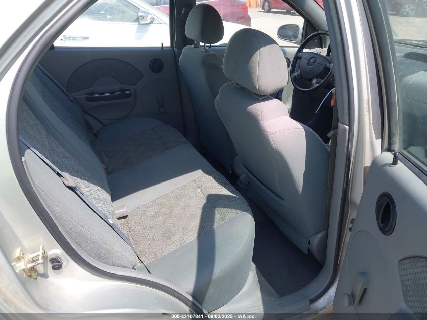 2005 Chevrolet Aveo Ls VIN: KL1TD52625B381305 Lot: 43107841