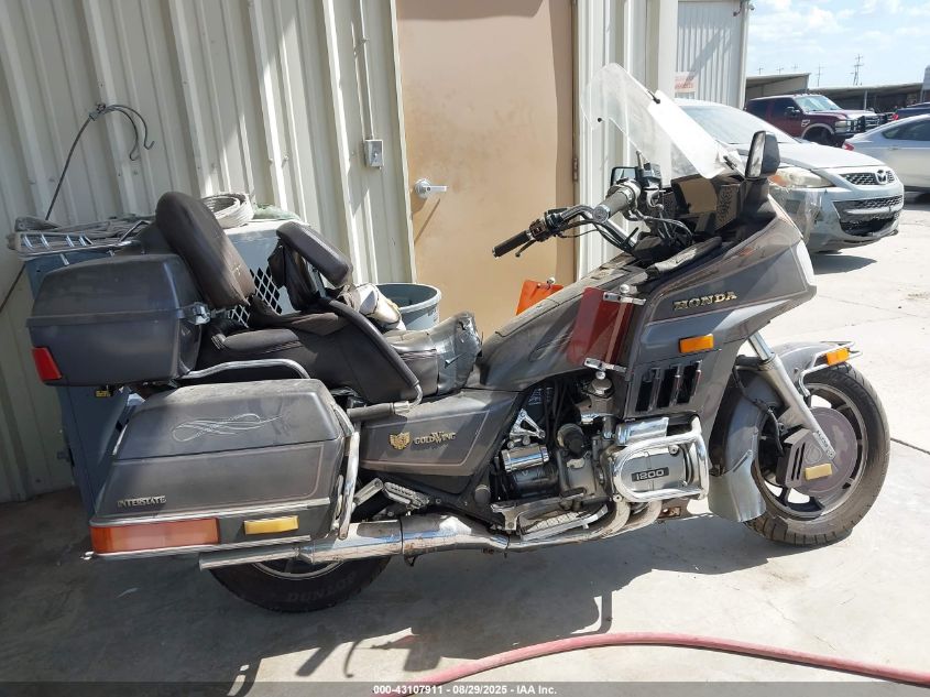 1987 Honda Gl1200 I VIN: 1HFSC1447HA306501 Lot: 43107911