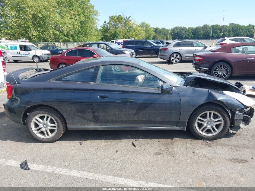 2001 Toyota Celica Gt VIN: JTDDR32T110105549 Lot: 43107945