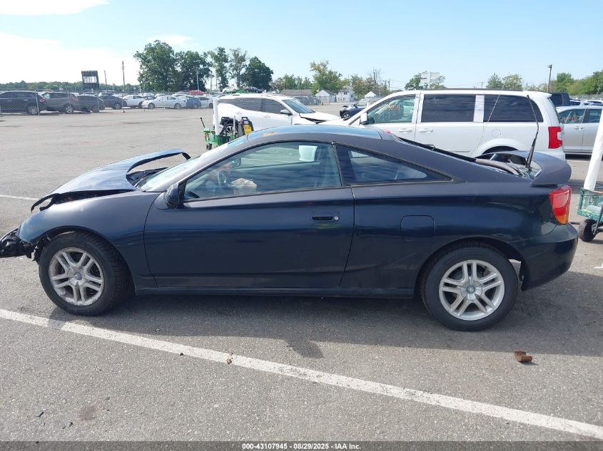 2001 Toyota Celica Gt VIN: JTDDR32T110105549 Lot: 43107945