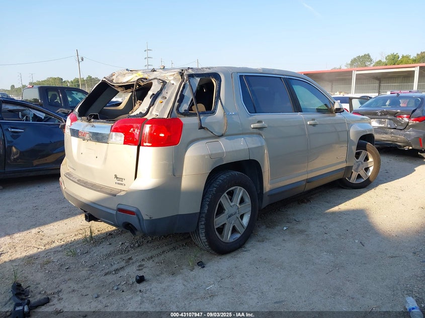 Vin: 2ctfleey3a6360230, lot: 43602240, gmc terrain sle-2 20104