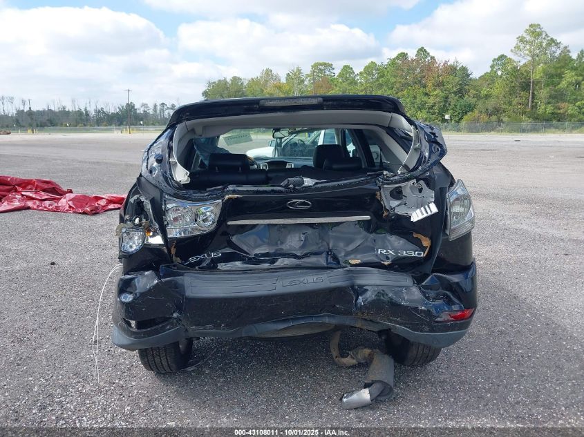 2005 Lexus Rx 330 VIN: 2T2GA31U75C028580 Lot: 43108011