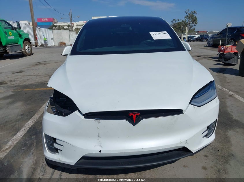 2020 Tesla Model X Performance Dual Motor All-Wheel Drive VIN: 5YJXCDE43LF275733 Lot: 43108050