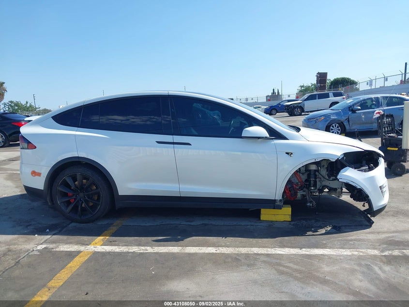 2020 Tesla Model X Performance Dual Motor All-Wheel Drive VIN: 5YJXCDE43LF275733 Lot: 43108050