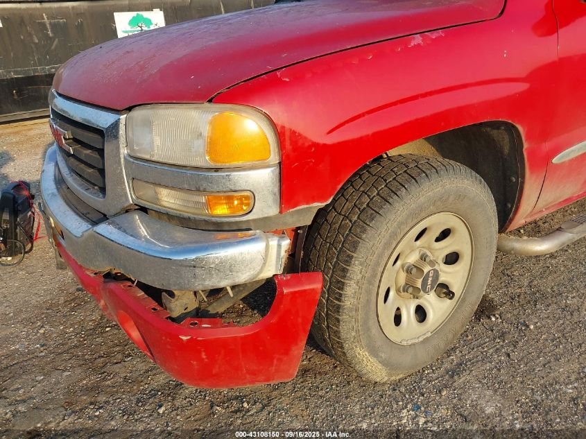 2007 GMC Sierra 1500 Classic Sl VIN: 2GTEK13V971139409 Lot: 43108150