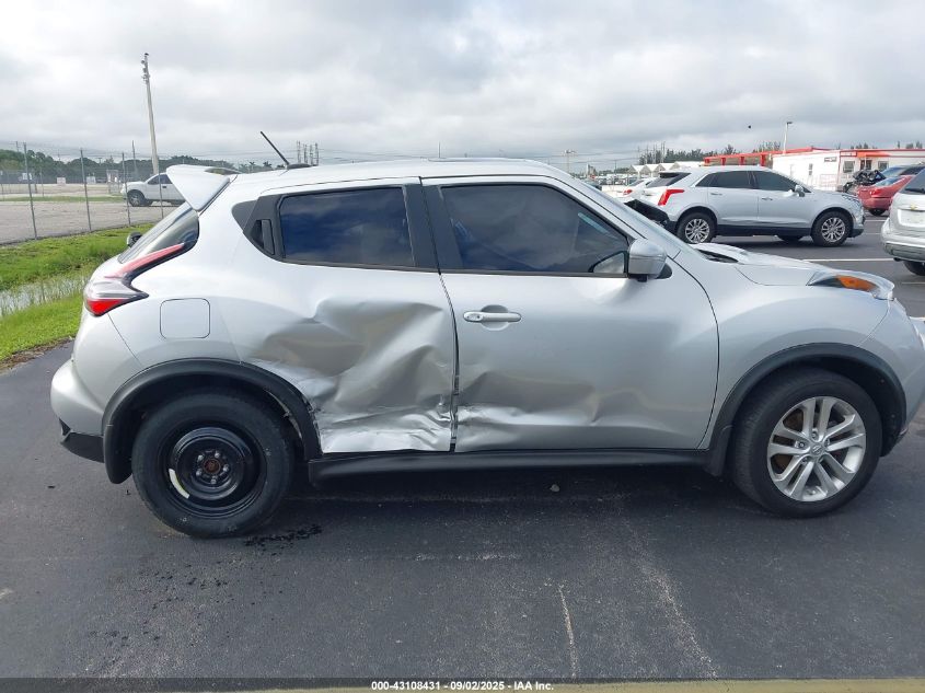 2015 Nissan Juke Sl VIN: JN8AF5MV3FT550827 Lot: 43108431